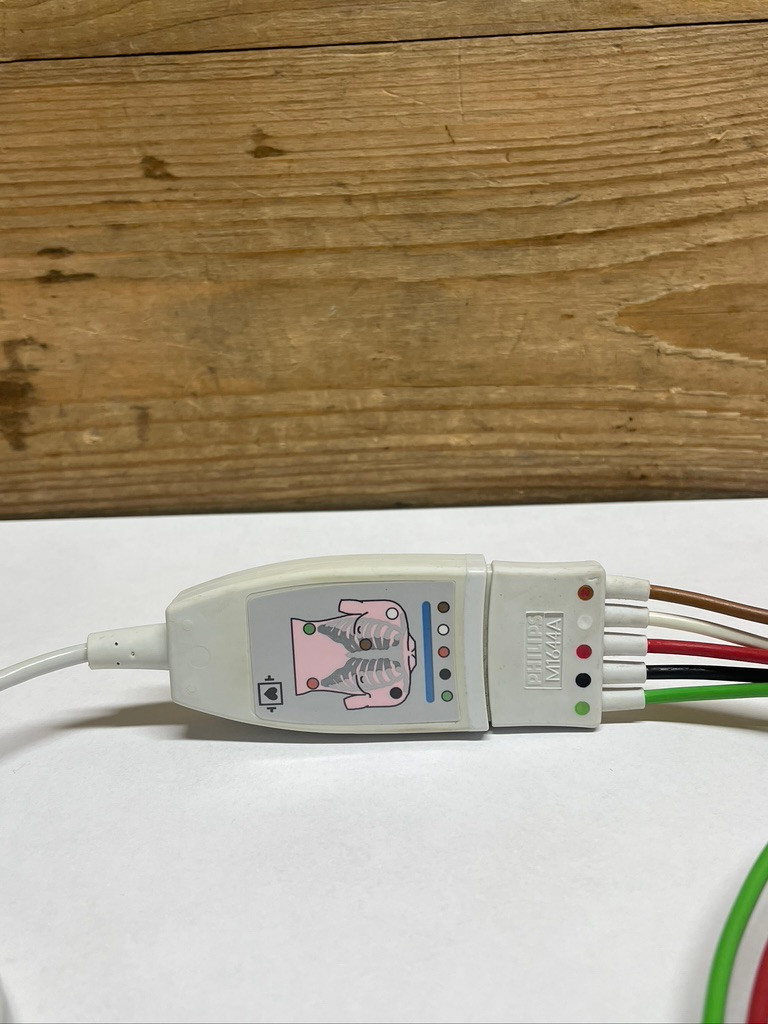 Philips M1644A 5 Lead ECG Leadwire Cable Patient Monitor Compatible