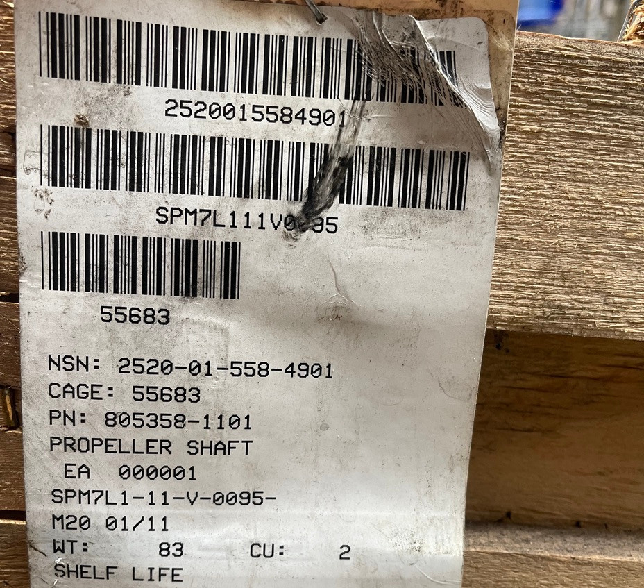 Dana Spicer 1710 Series Military Driveshaft Prop Shaft 805358-1101 Heavy Duty