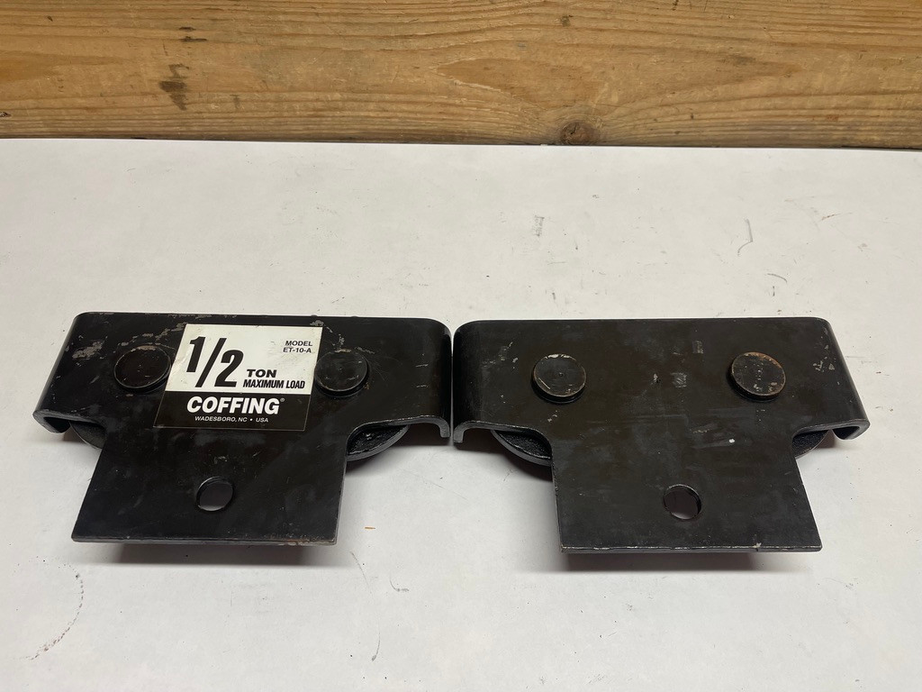 Yale Coffing ET-10-A 1/2 Ton Beam Trolley Chain Hoist Trolley NOS