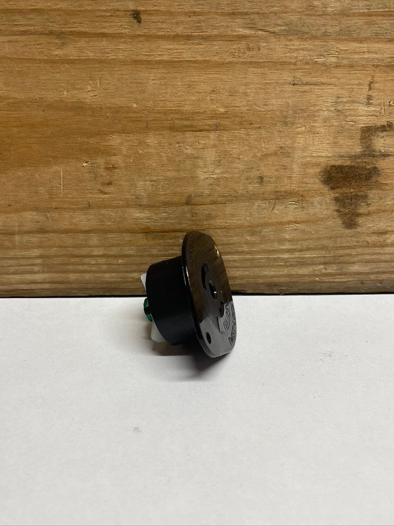 Hubbell HBL7596N Midget ML-2R Flanged Receptacle Connector NSN 5935-01-269-5994