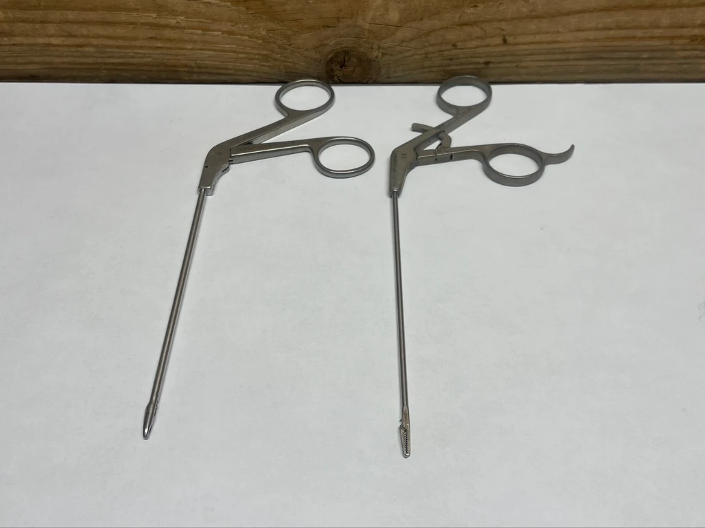 Lot of 38 Mixed Surgical Instruments Forceps Scissors Retractors + More Parts