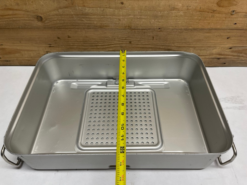 Genesis Baxter V. Mueller Baby Laparotomy Sterilization Case 18"x 12"x 4.5" Medical Tray