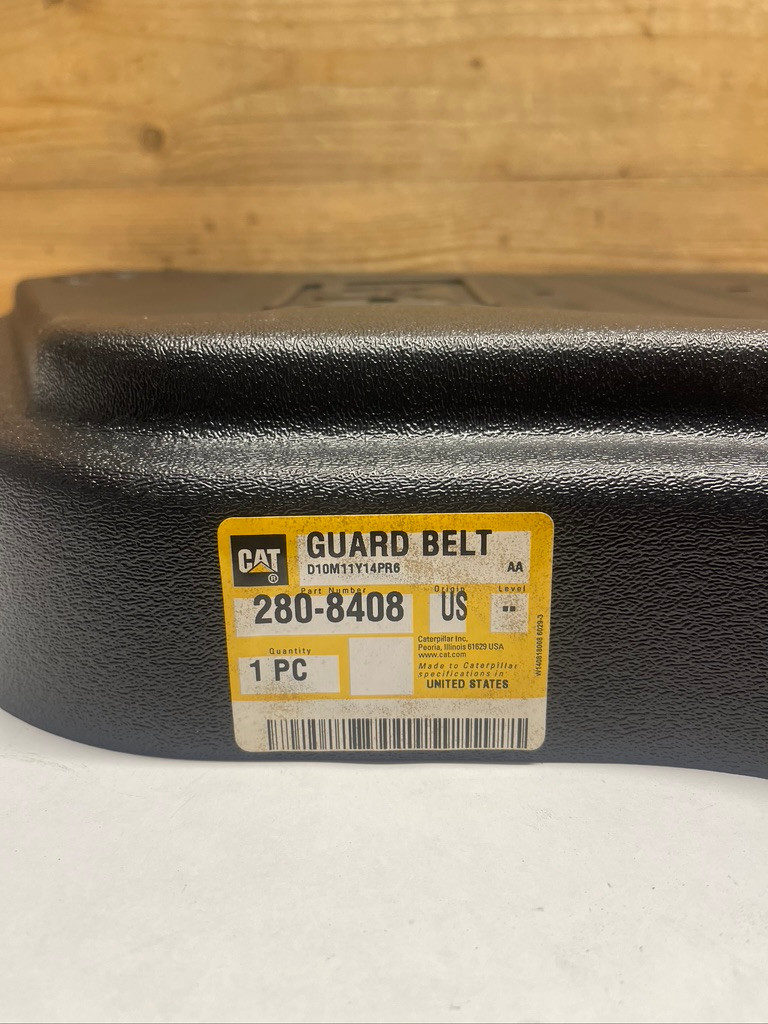 CAT Caterpillar 280-8408 OEM Plastic Belt Guard Heavy Equipment Cover NOS