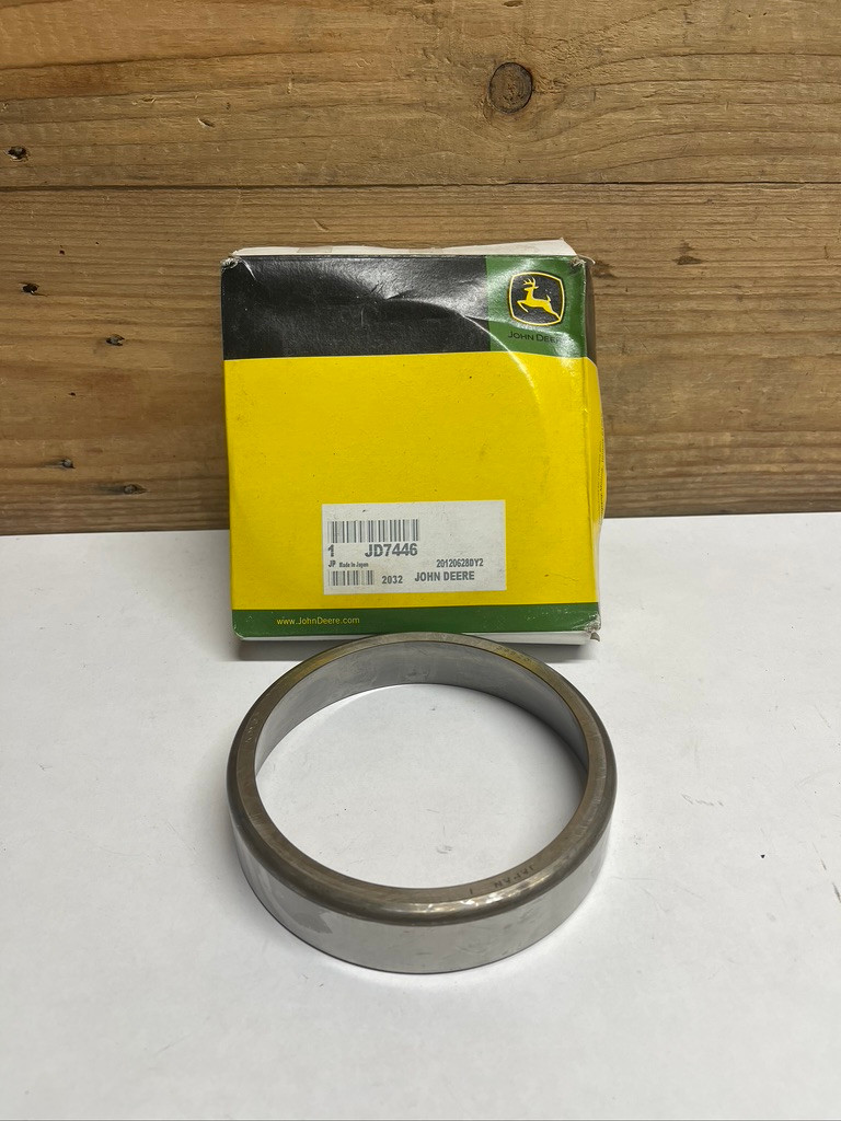 John Deere JD7446 Tapered Roller Bearing Cup OEM Tractor Dozer Loader
