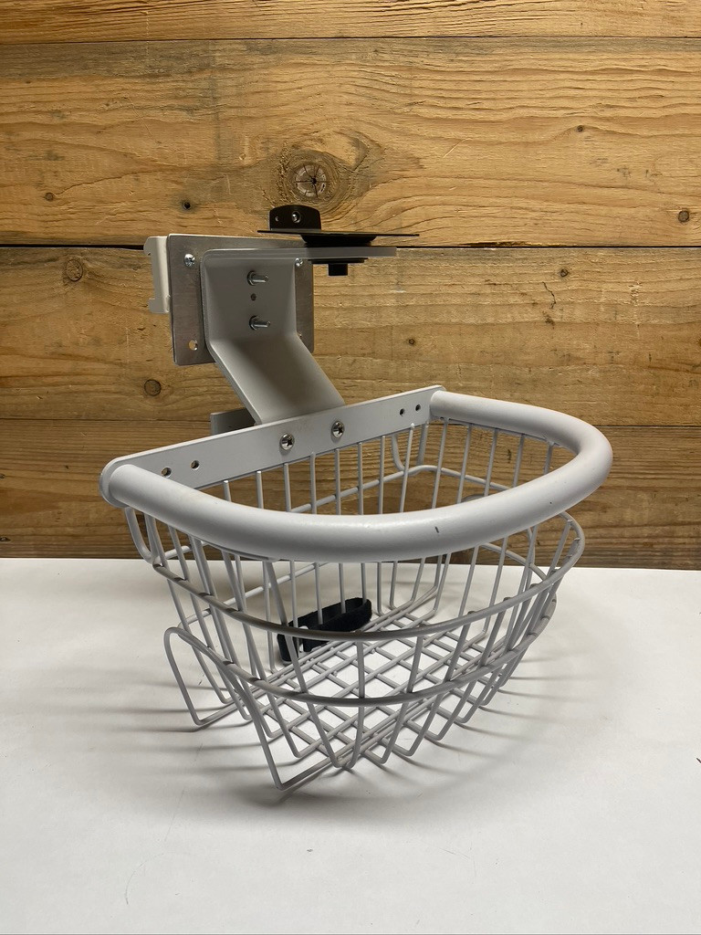 Welch Allyn Medical Equipment Wall Mount Bracket with Storage Basket