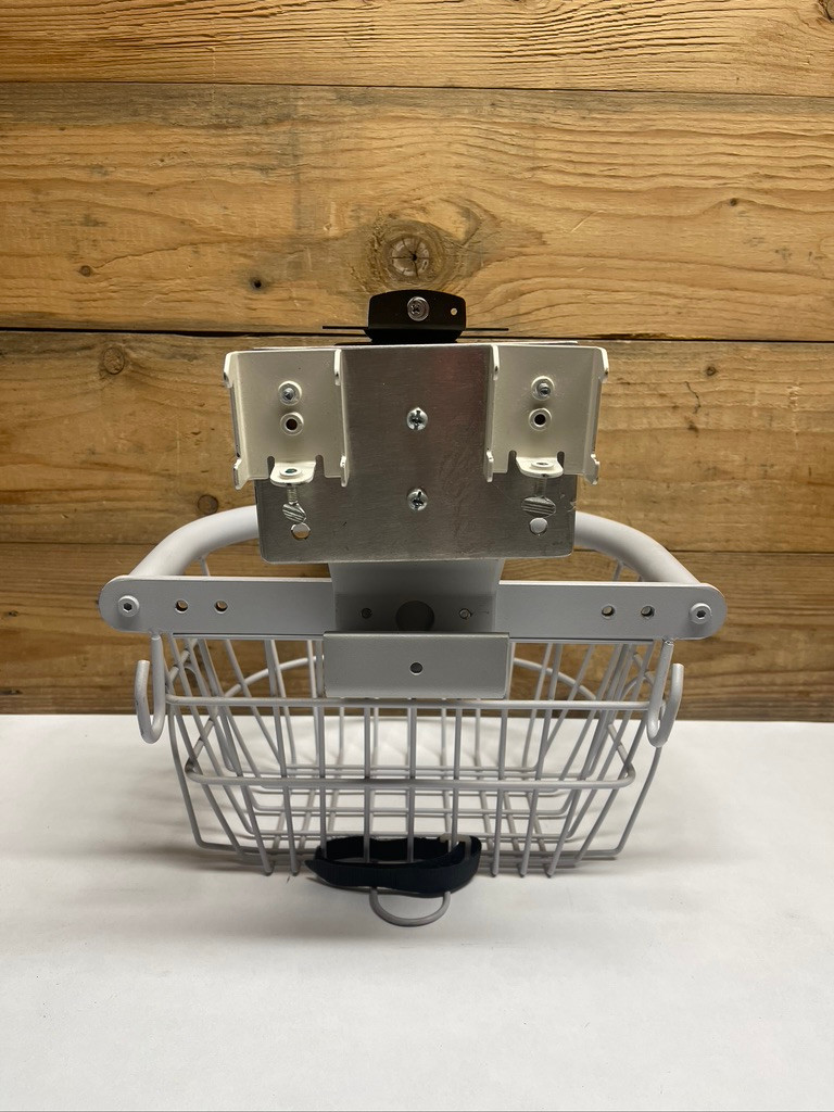 Welch Allyn Medical Equipment Wall Mount Bracket with Storage Basket