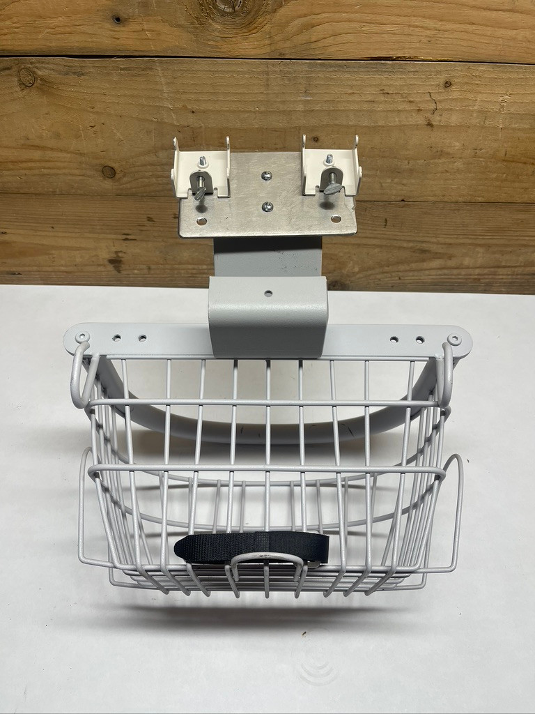 Welch Allyn Medical Equipment Wall Mount Bracket with Storage Basket