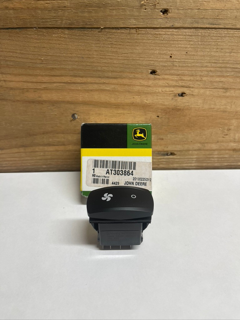 John Deere AT303864 24V Heater Switch OEM Heavy Equipment Dozer Crawler