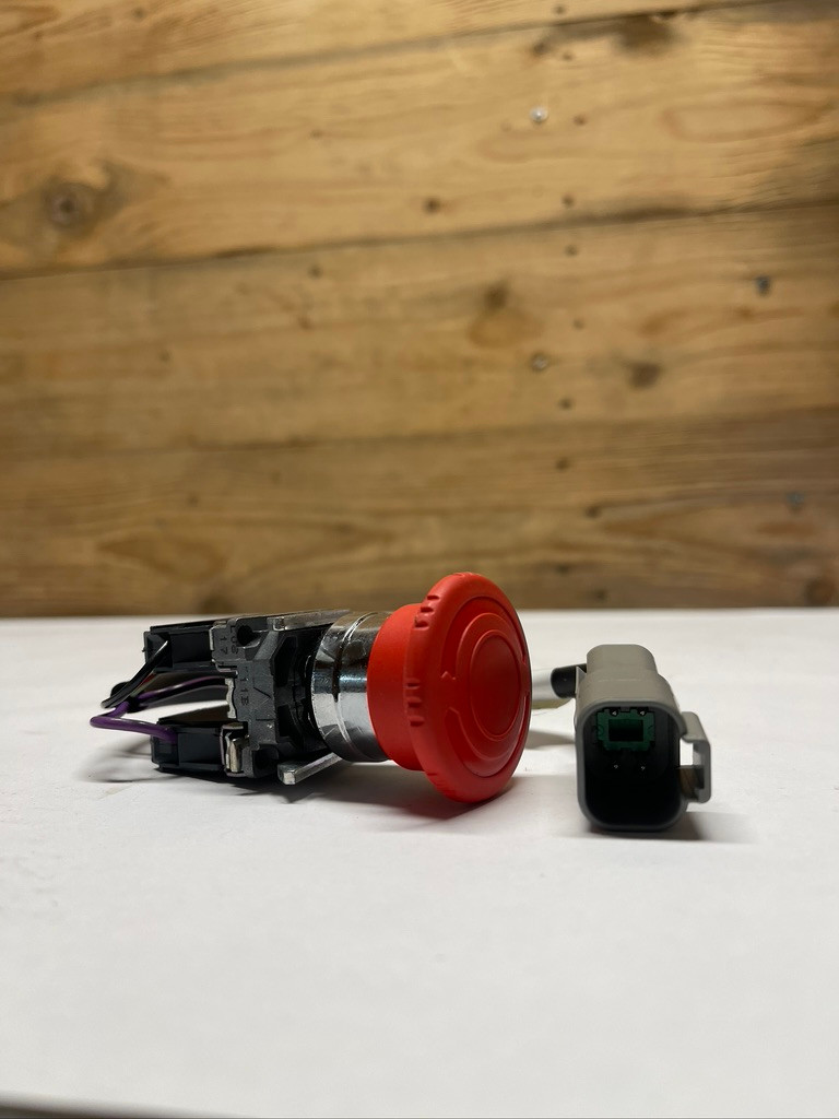 Terex 07.0703.0592 Push Button Switch OEM Heavy Equipment