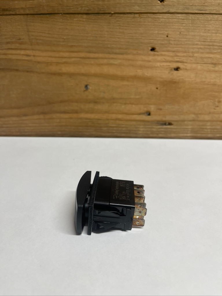 CAT Caterpillar 214-4705 12V Angle Broom Rocker Switch OEM