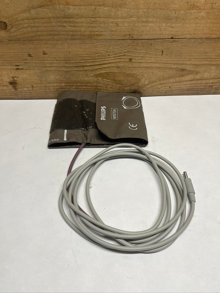 Philips M1575A Reusable Large Adult NIBP Blood Pressure Cuff 34-43cm