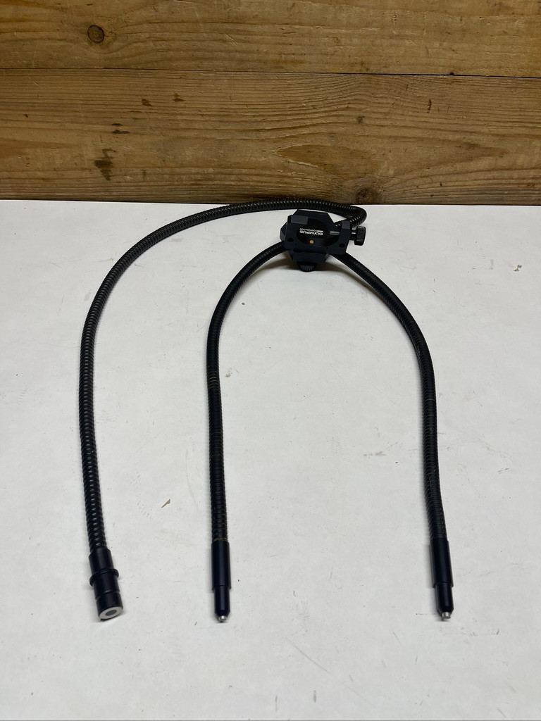 Olympus Fiber Optic Dual Branch Gooseneck Microscope Light Guide