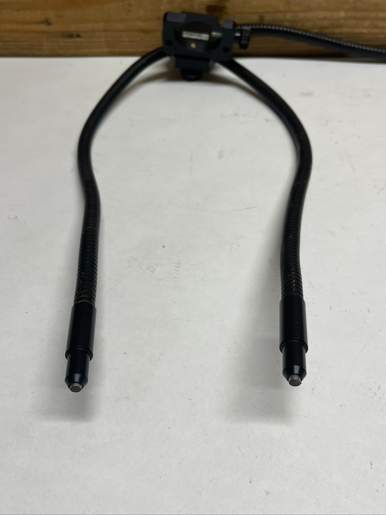 Olympus Fiber Optic Dual Branch Gooseneck Microscope Light Guide