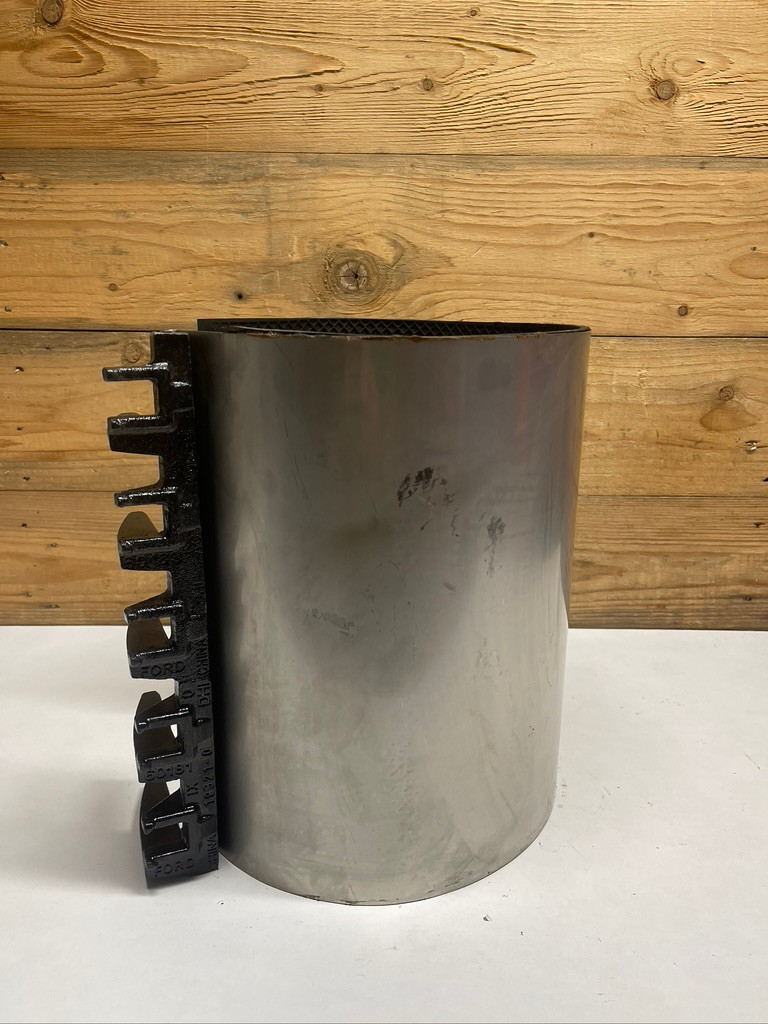 Ford F1-696-125 6" Pipe Repair Clamp 6.56-6.96" OD 12.5" Stainless