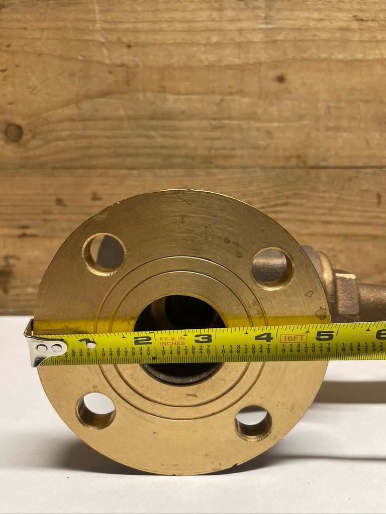 Lunkenheimer 2157 1-1/2" Bronze Flanged Gate Valve 150 SP 225 WOG NOS