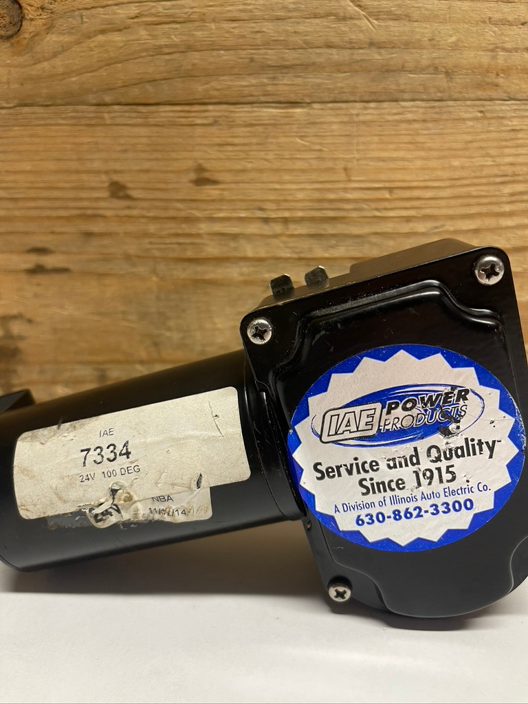 Illinois Auto Electric 7334 24V Windshield Wiper Motor NSN 2540-01-618-5080