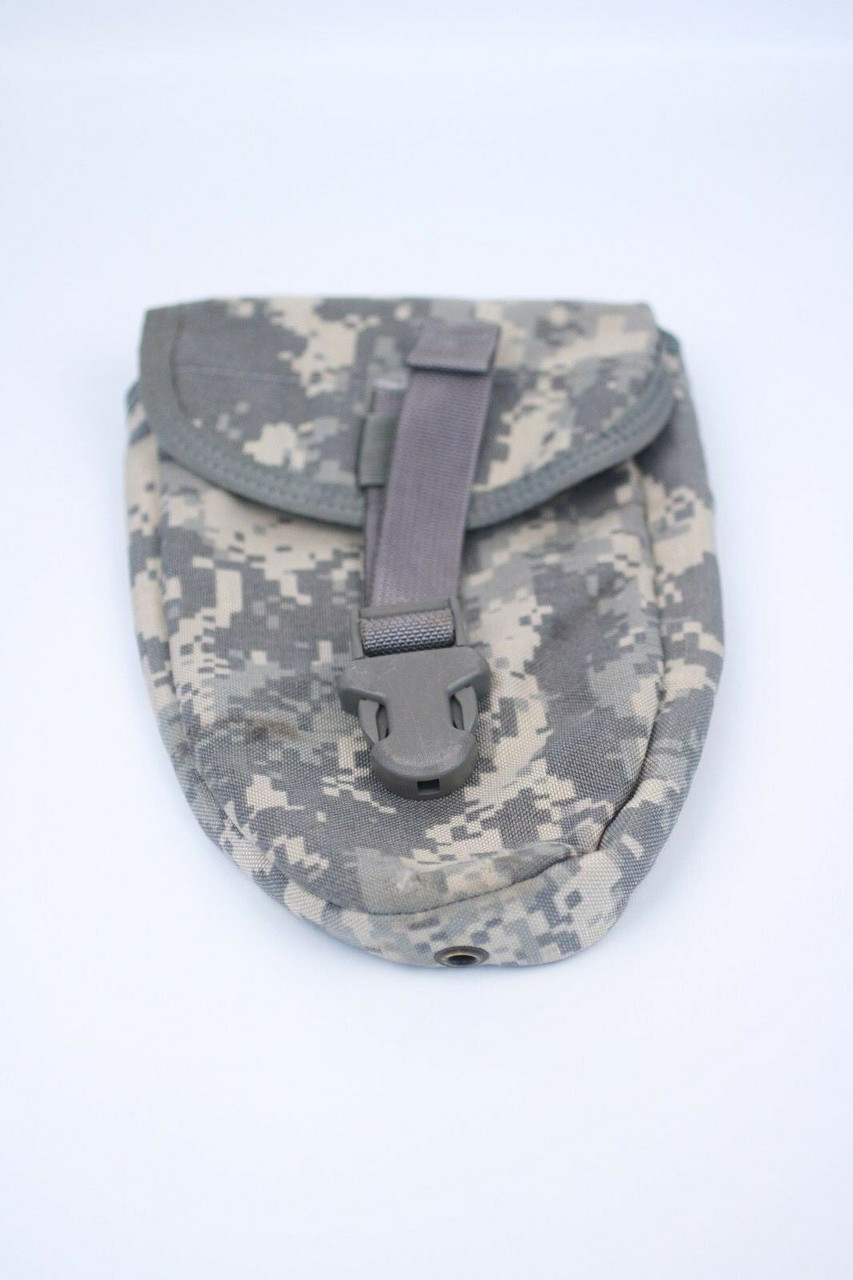 E-Tool Carrier Shovel Case ACU Pouch Molle II Camo Entrenching Cloth