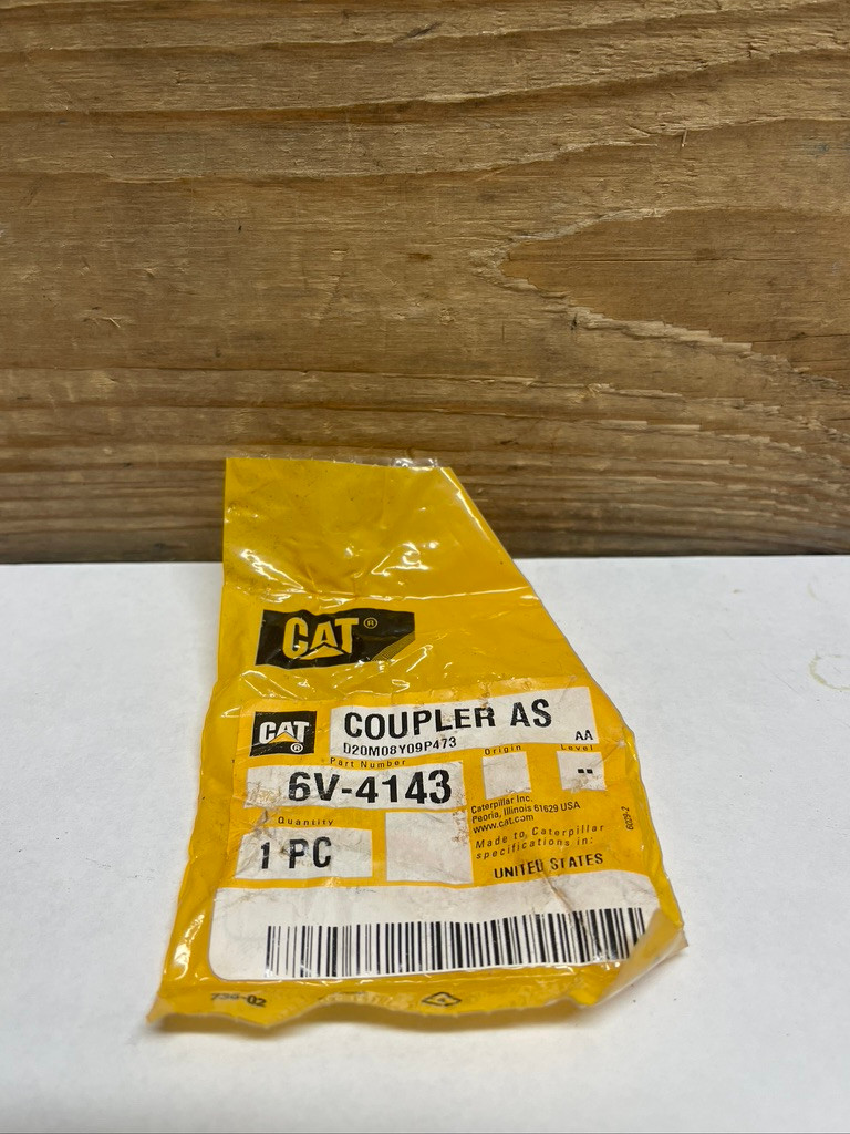 CAT Caterpillar 6V-4143 Hydraulic Quick Disconnect Coupling 1/8-27 NPTF OEM