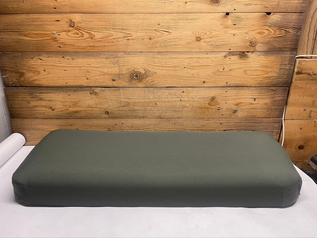 Military 12255961 Passenger Seat Bottom Cushion M923 M939 5-Ton Truck Green