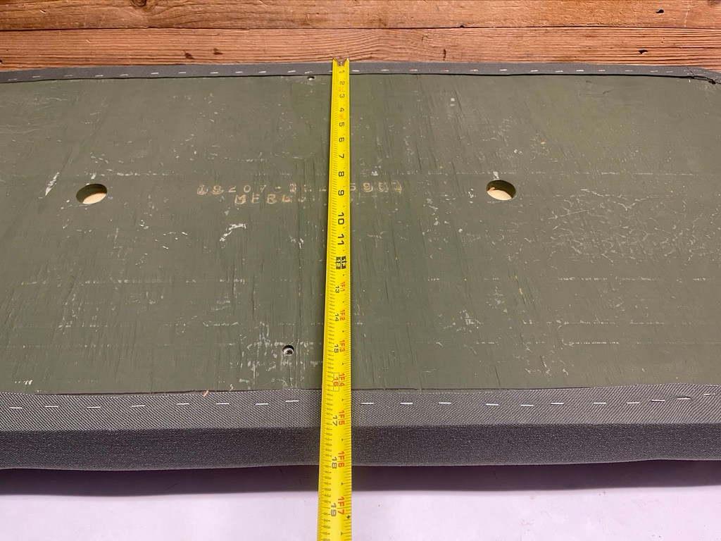 Military 12255961 Passenger Seat Bottom Cushion M923 M939 5-Ton Truck Green
