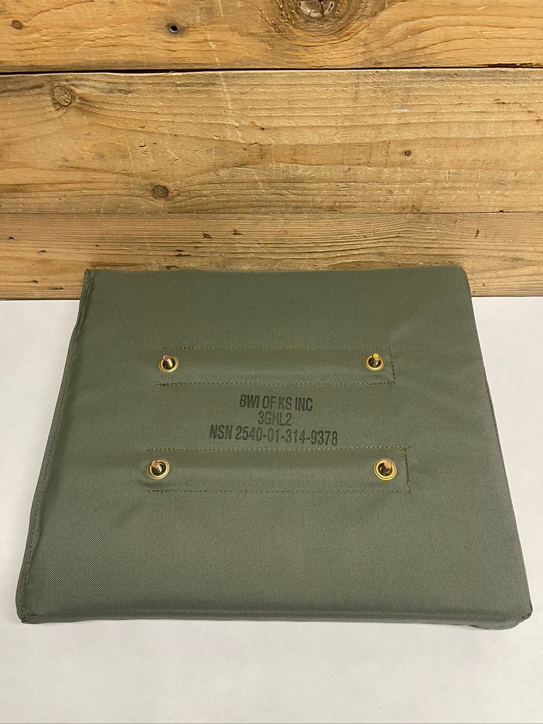 AM General 12342067 HMMWV Humvee Passenger Rear Seat Back Cushion OEM