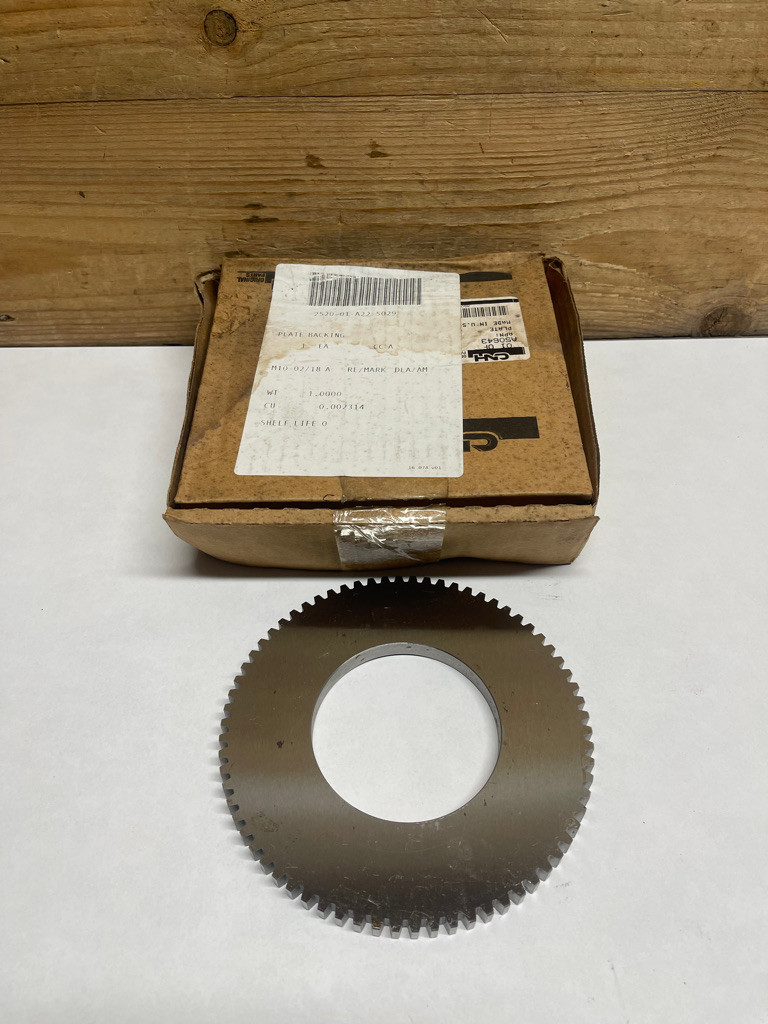 CNH Case A50643 PTO Clutch Backing Plate 1150B 1150E 4494 4694 OEM
