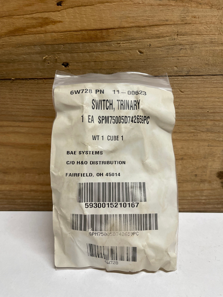 BAE Systems 11-00623 A/C Trinary Pressure Switch HMMWV Humvee