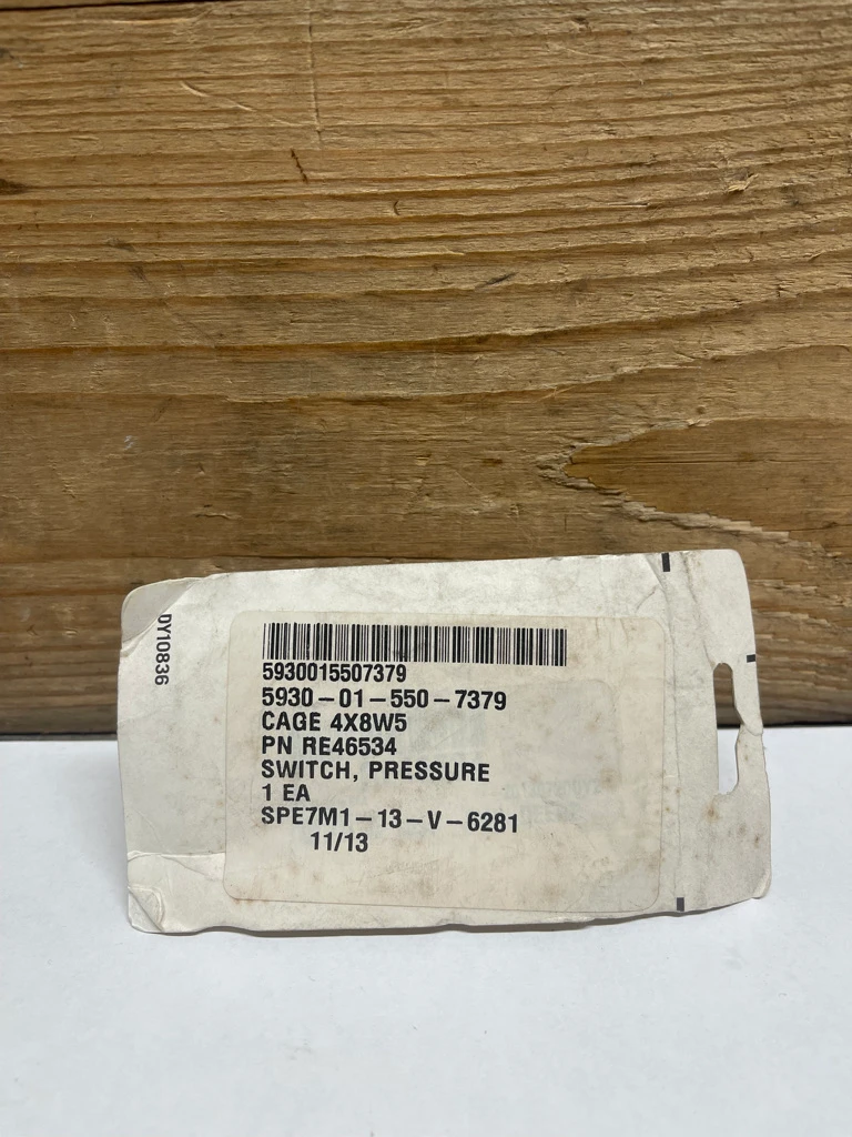 John Deere RE46534 Ball Actuated Neutral Start Switch 14V OEM