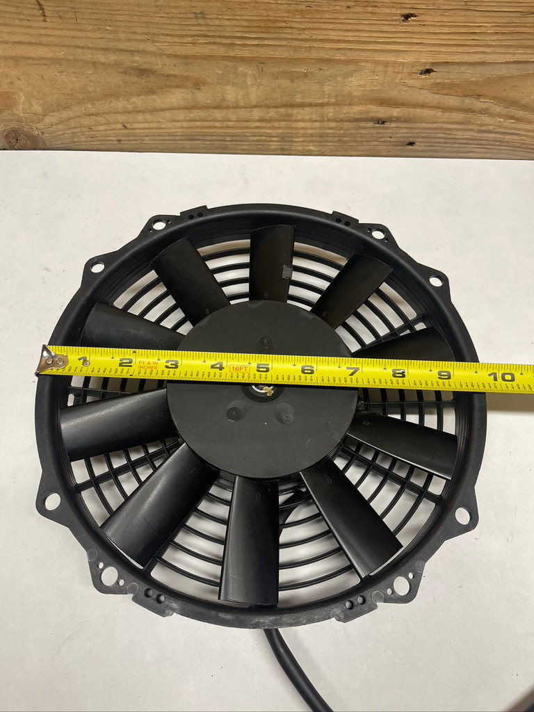 FAZ Elektrik 6403349E 12V DC Radial Blower Fan RG 550 3-Speed