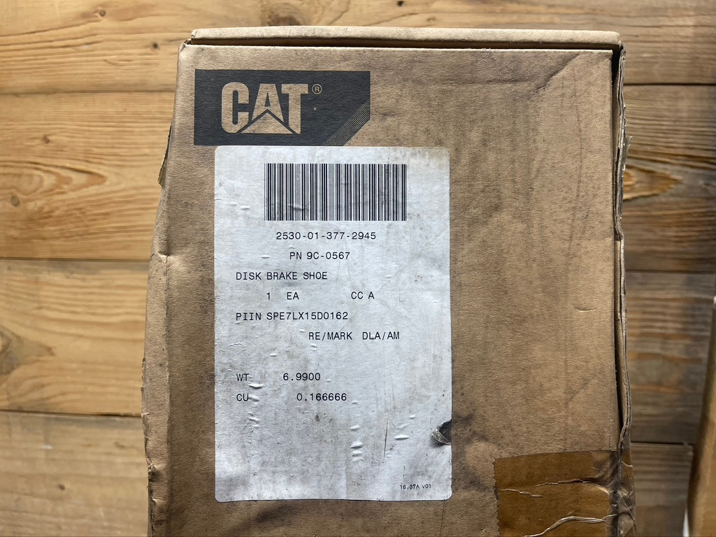 Caterpillar 9C-0567 Brake Lining Assembly Inboard Carrier CAT Heavy Equipment OEM