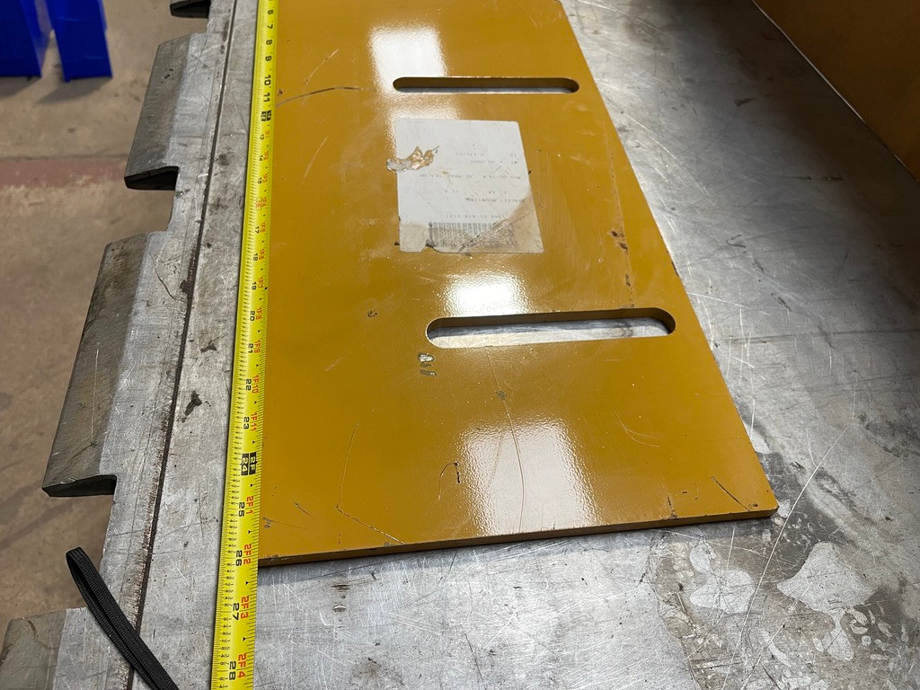 Caterpillar 160-6331 Long Steel Scraper OEM CAT Compactor Scraper Plate