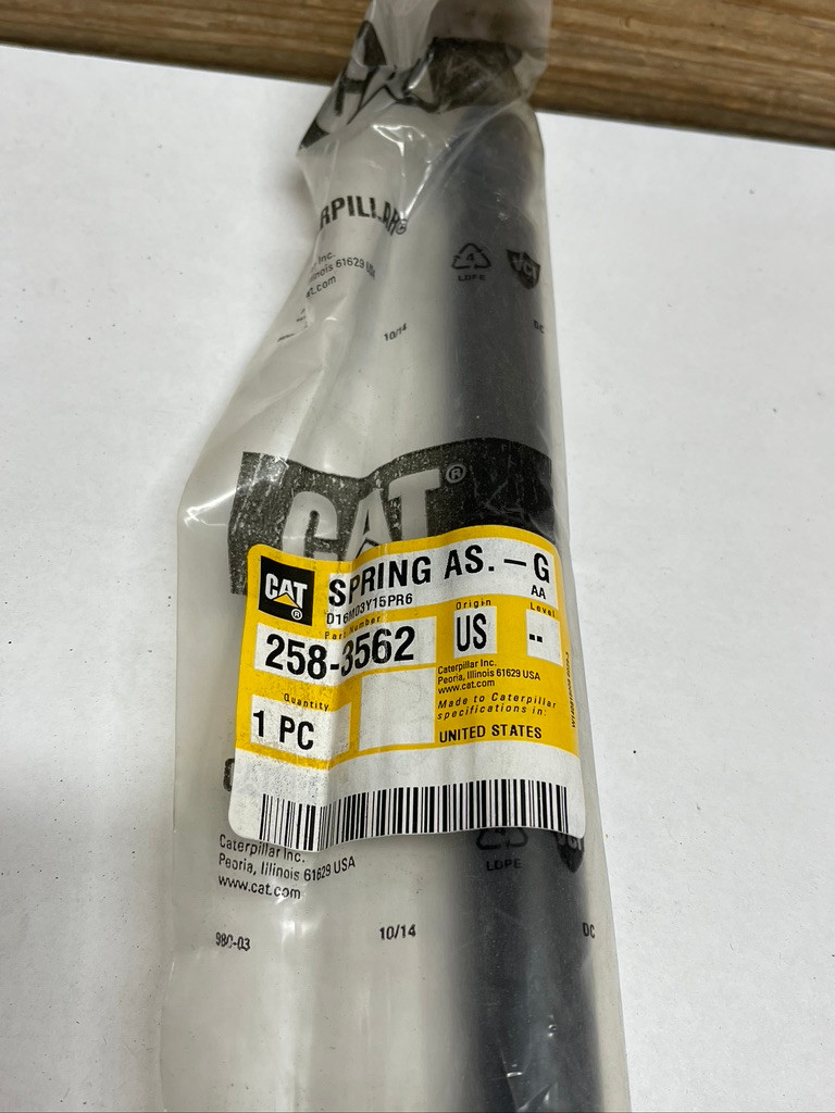 Caterpillar 258-3562 Radiator Support Gas Spring OEM CAT Lift Support Strut