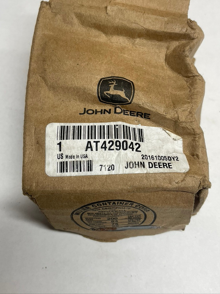 John Deere AT429042 Hydraulic Solenoid Valve w/ Coil OEM