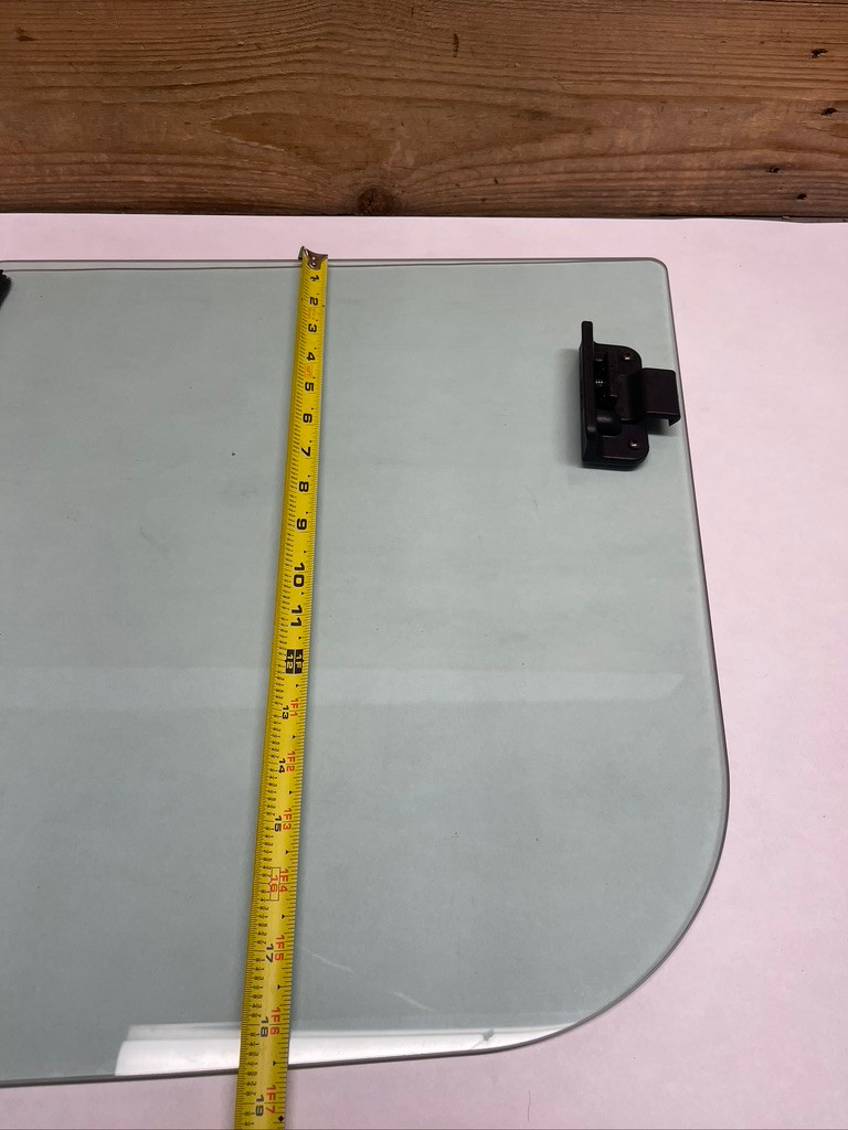 CAT 258-4093 RH Front Sliding Glass Window Caterpillar OEM Cab Glass