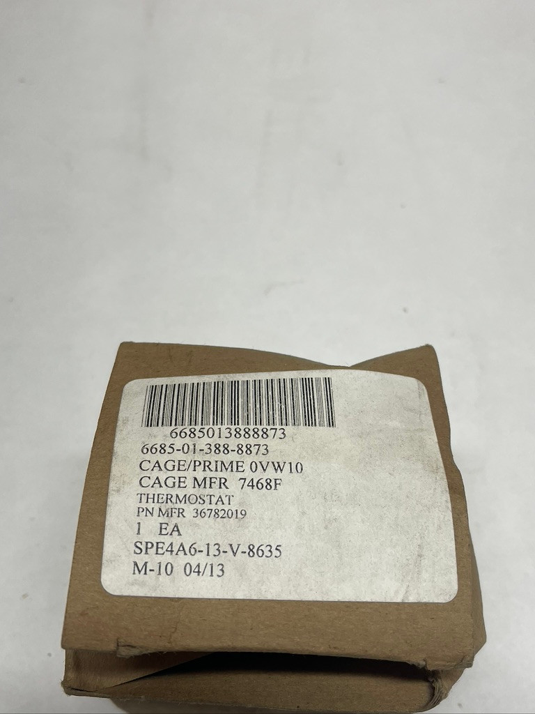 Doosan 36782019 Thermostat Flow Control Genuine OEM Coolant Thermostat