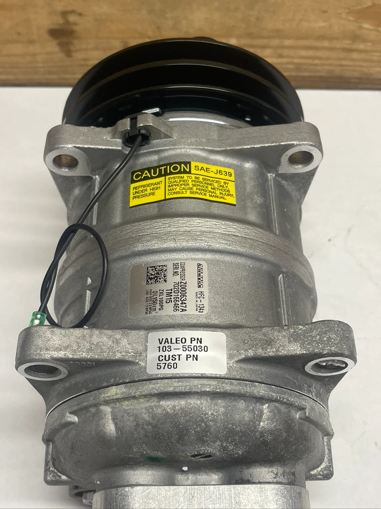 Valeo 103-55030 24V A/C Compressor TM-15HD Heavy Duty New Surplus