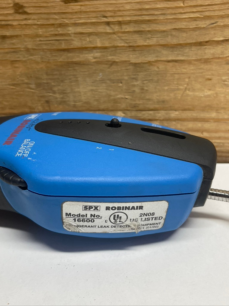 SPX Robinair 16600 Electronic Refrigerant Leak Detector HVAC A/C R12 R134a
