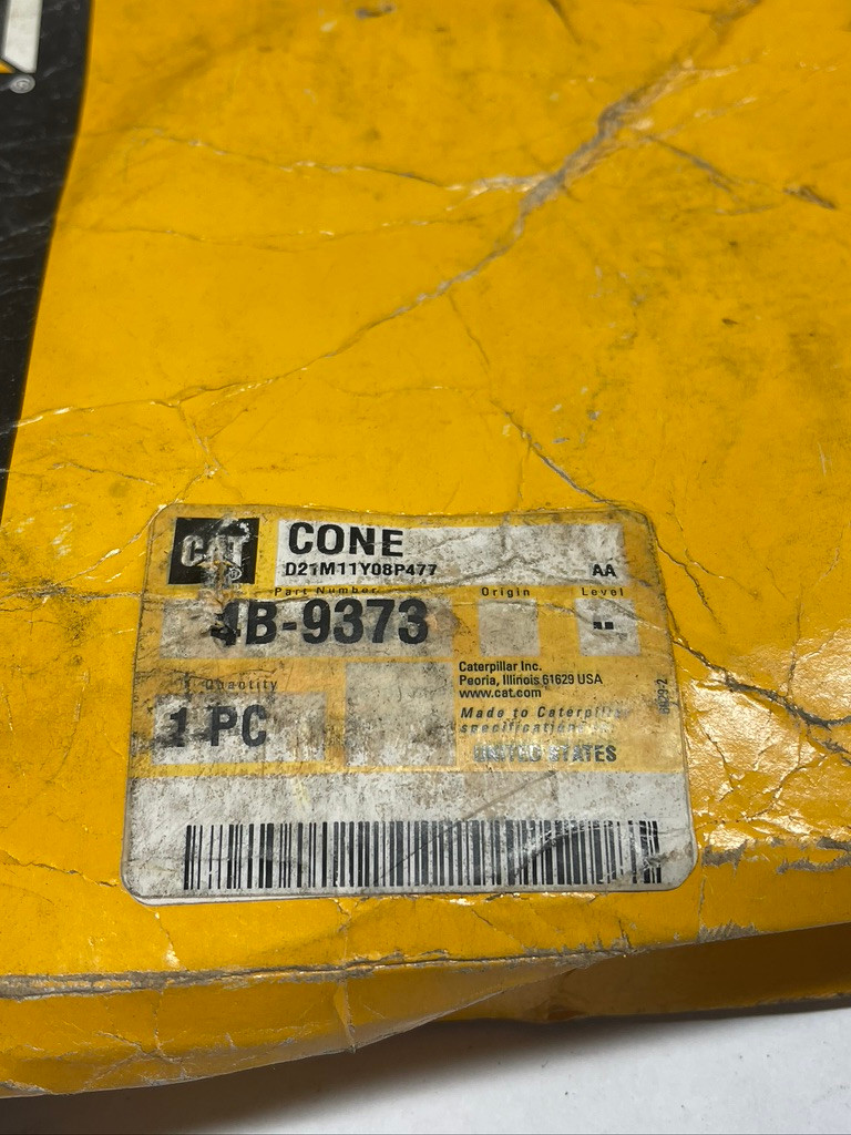 CAT 4B-9373 Tapered Roller Cone Bearing Genuine Caterpillar New Surplus