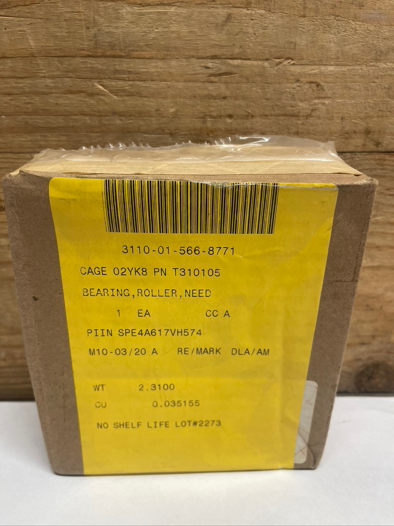 John Deere T310105 Tapered Roller Bearing Single Cup & Cone New Surplus