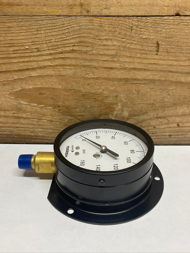 Dial Indicating Pressure Gage H1252 Marsh Bellofram