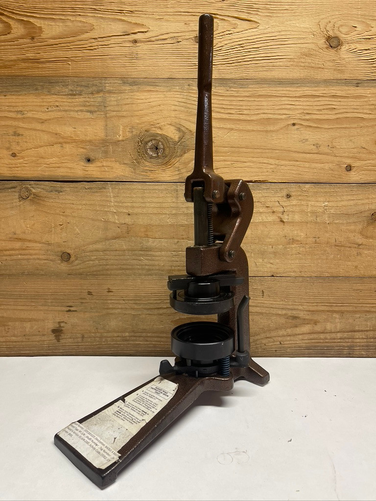 Badge-A-Matic Tabletop Button Maker Badge Machine Manual Press