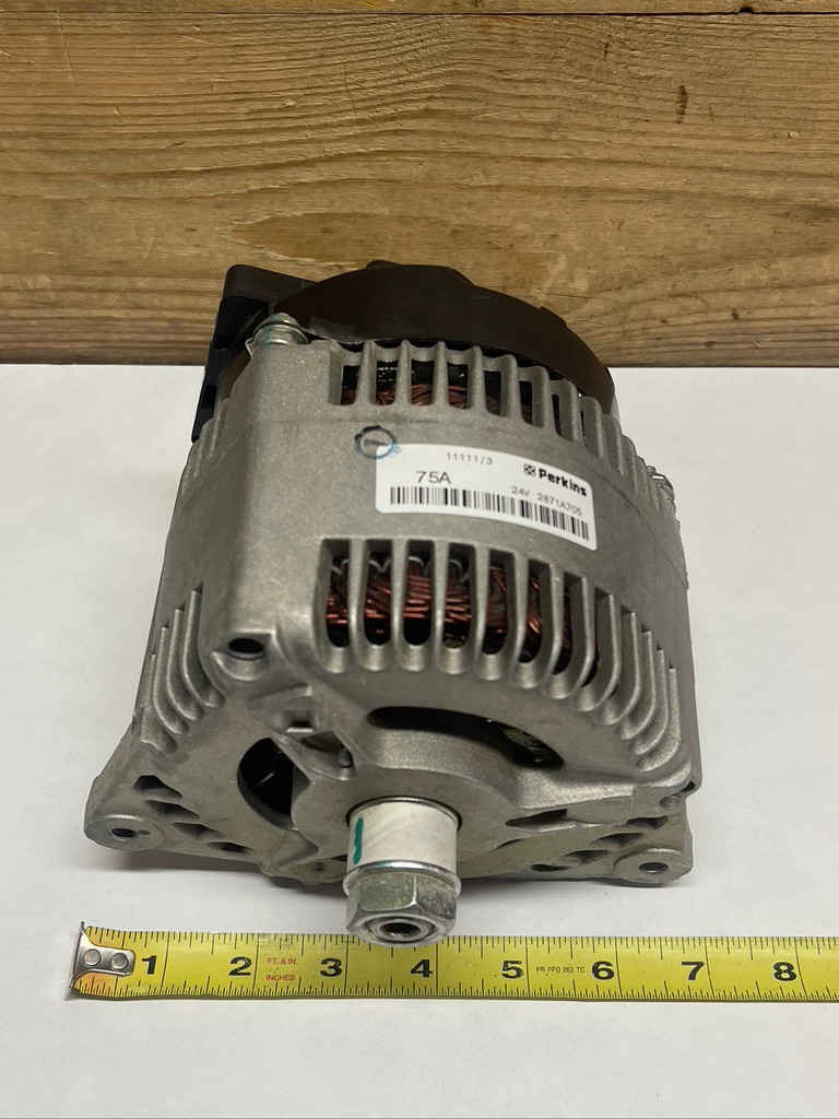 Perkins 2871A705 Engine Alternator 24V 75A OEM Genuine