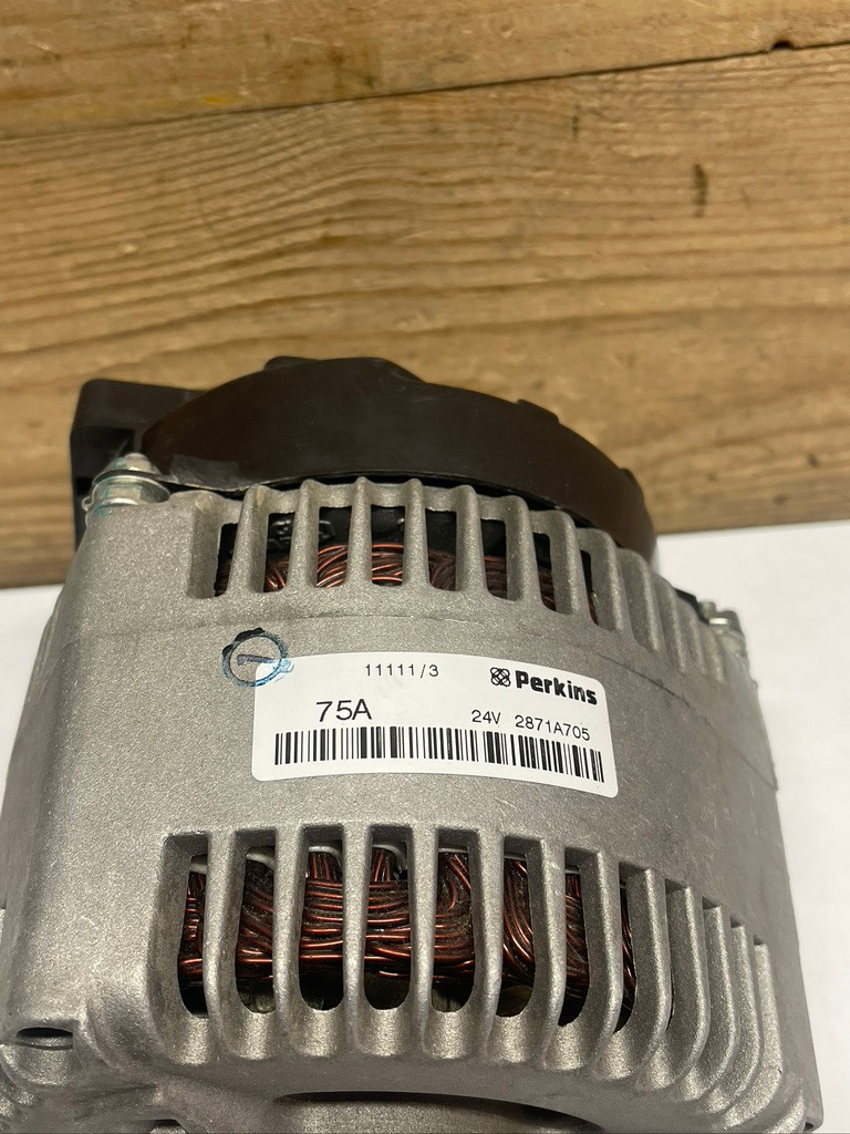 Perkins 2871A705 Engine Alternator 24V 75A OEM Genuine