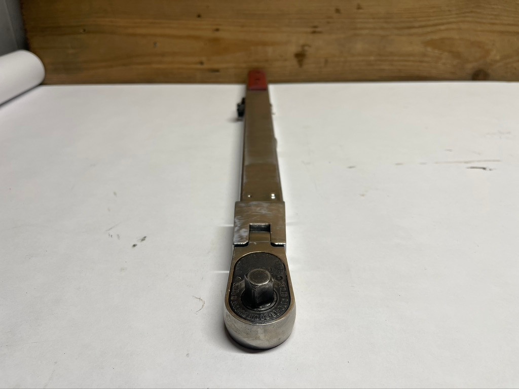 Snap-On TQFR250E 1/2" Drive Flex Head Torque Wrench 40-250 Ft-Lb USA