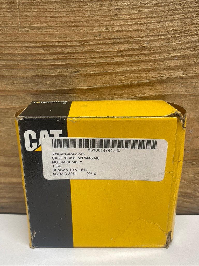 CAT 144-5340 Retainer Plate Nut Assembly OEM Caterpillar