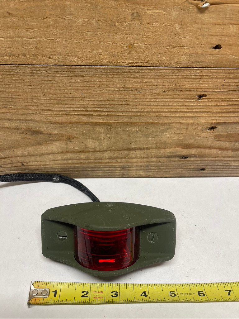 MS35423-2 Clearance Marker Light Red 24V Military Vehicle OEM