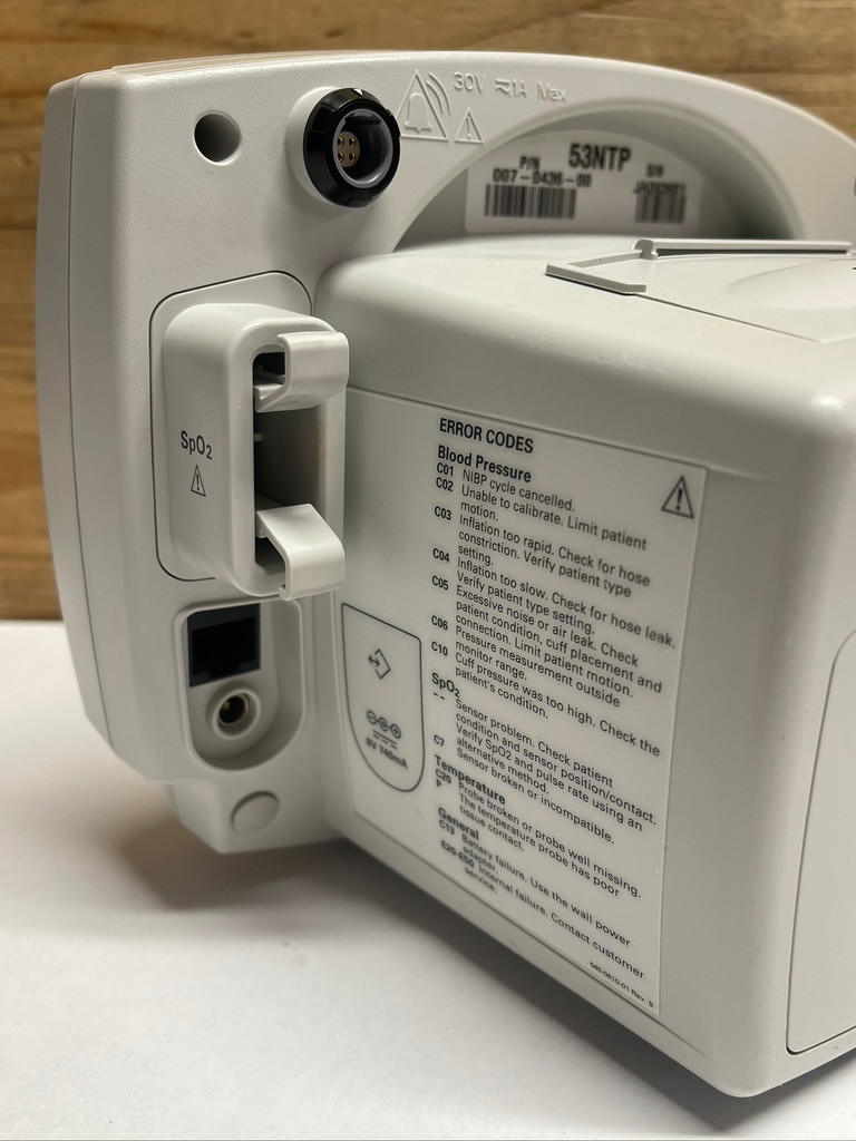 Welch Allyn 53NTP Vital Signs Patient Monitor 007-0436-00