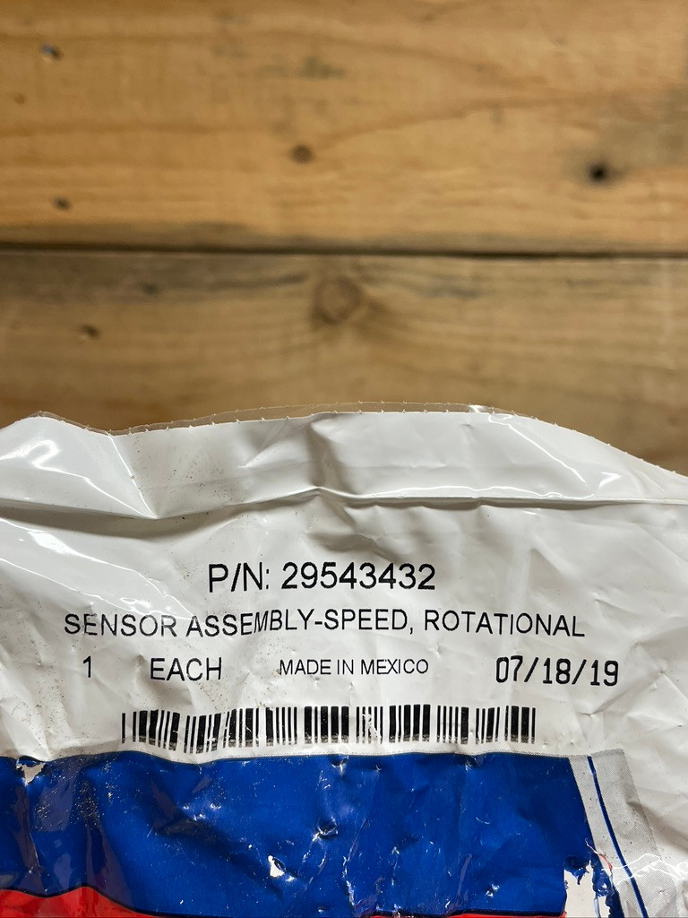 Allison 29543432 Rotational Speed Sensor Assembly Genuine OEM