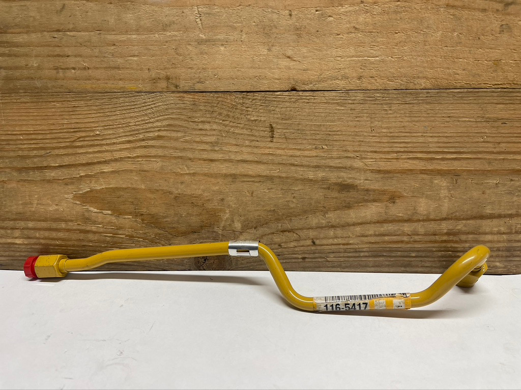 CAT 116-5417 Multiple Bend Fuel Supply Tube OEM Caterpillar Fuel Line