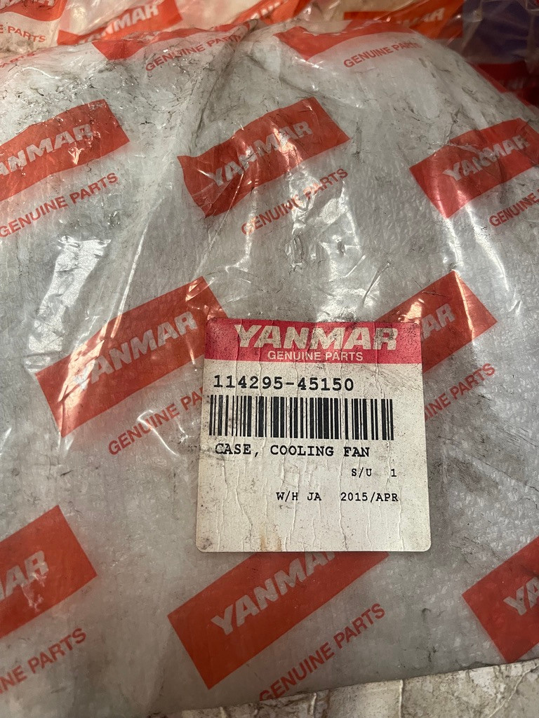 Yanmar 114295-45150 Cooling Fan Case Fan Shroud Housing OEM New Surplus